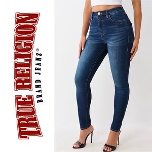 🆕 True Religion Women's Halle High Rise Super Skinny Jeans. Size: 29
